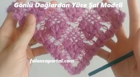 Gönlü Dağlardan Yüce Şal Modeli