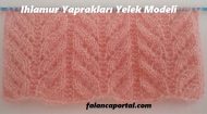 Ihlamur Yaprakları Yelek Modeli