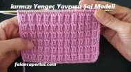 Kırmızı Yengeç Yavrusu Şal Modeli