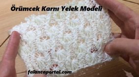 Örümcek Karnı Yelek Modeli