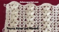 Taçsız Güzel Şal Modeli