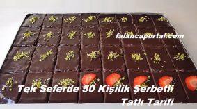 Tek Seferde 50 Kişilik Şerbetli Tatlı Tarifleri