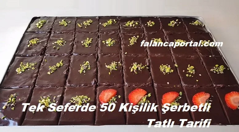 tek seferde 50 kisilik serbetli tatli tarifi 1