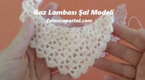 Gaz Lambası Şal Modeli