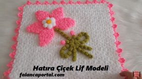 Hatıra Çiçek Lif Modeli