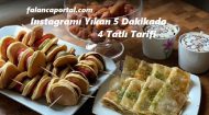 5 Dakikada 4 Ayrı Tatlı Tarifi