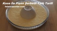 Kase İle Pişen Şerbetli Tatlı Tarifi