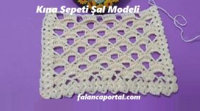 Kına Sepeti Şal Modeli