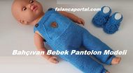 Bahçıvan Bebek Pantolon Modeli