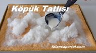 Köpük Tatlısı Tarifi