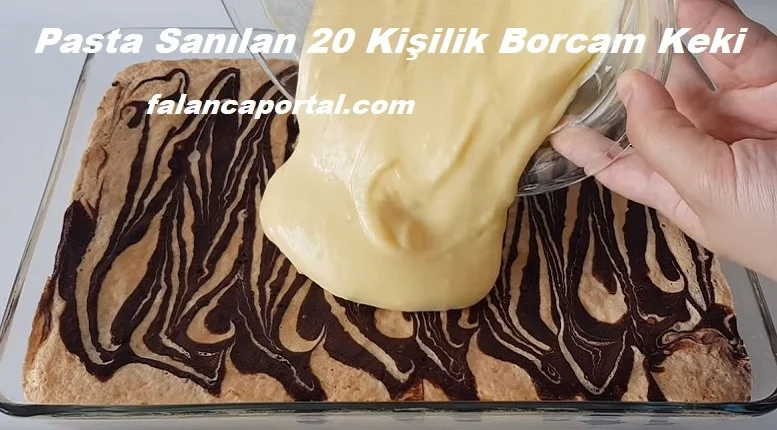 pasta sanilan 20 kisilik borcam keki 1