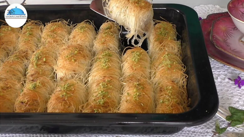 Pastacı Tarifi İle Sarma Kadayıf Tatlısı Tarifi 2