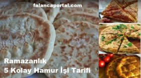 Ramazanlık 5 Kolay Hamur İşi Tarifi
