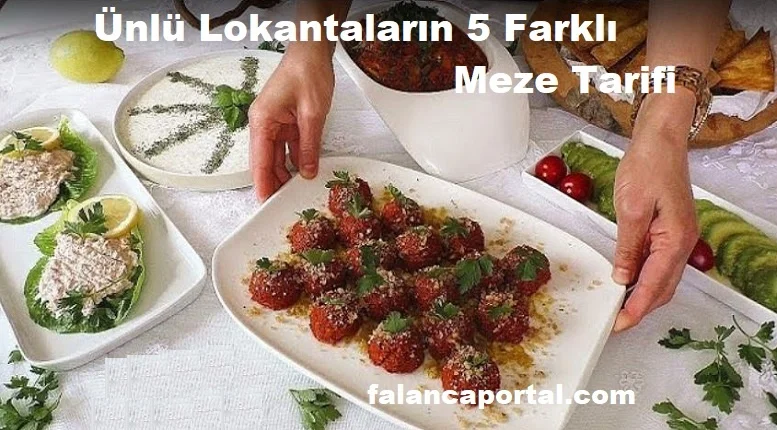 unlu lokantalarin 5 farkli meze tarifi 1