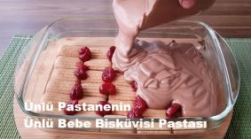 Ünlü Pastacıların Bebe Bisküvili Pastası