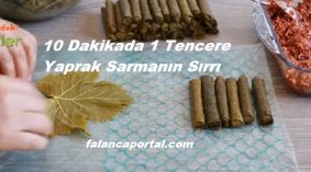 10 Dakikada 1 Tencere Yaprak Sarmanın Sırrı