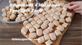 5 Dakikada 4 Malzemeli Yeni Tatlı Tarifi