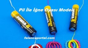 Pil İle İğne Oyası Modeli