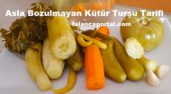 Asla Bozulmayan Kütür Turşu Tarifi