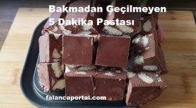 Bakmadan Geçilemeyen 5 Dakika Pastası