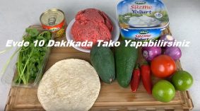 Evde 10 Dakikada Tako Yapabilirsiniz