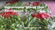 Kışlık Yıllarca Taze Kalan Bamya Tarifi