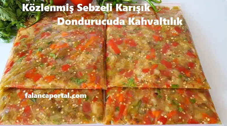 kozlenmiş sebzeli dondurucuda kahvaltilik 1