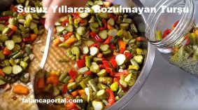 Susuz Yıllarca Bozulmayan Turşu