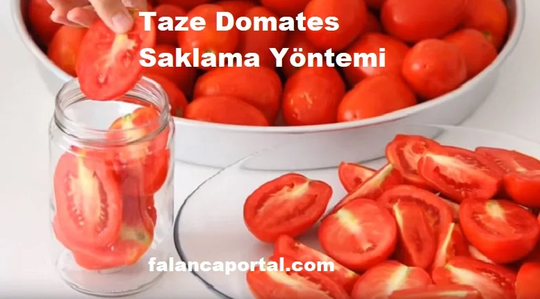 taze domates saklama yontemi 1