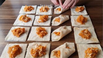 Un Ufak Olan Özel Soslu Pofuduk Sunumluk Börek Tarifi