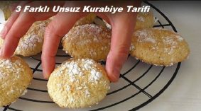 3 Farklı Unsuz Kurabiye Tarifleri