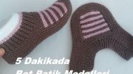 5 Dakikada Bot Patik Modelleri