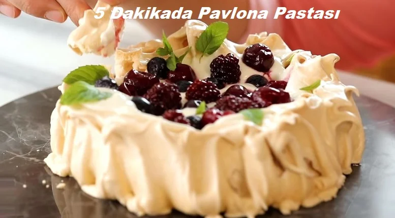 5 dakikada pavlona pastasi 1