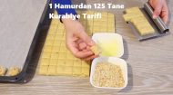 1 Hamurdan 125 Tane Kurabiye Tarifi
