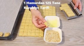 1 Hamurdan 125 Tane Kurabiye Tarifi