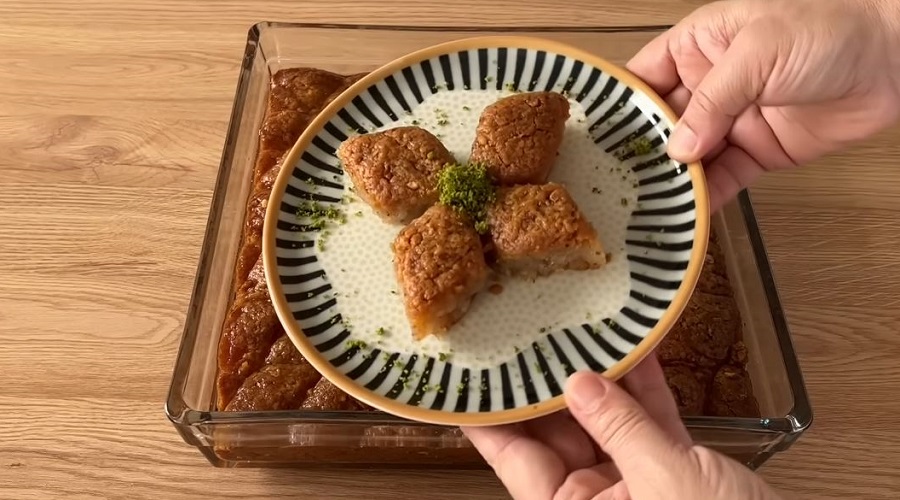 Hamur Açamayanların Favorisi Lokum Gibi Baklava Tarifi