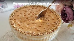 Pişmeyen Çiğ Kaşık Pastası