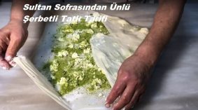 Sultan Sofrasından Ünlü Şerbetli Tatlı Tarifi