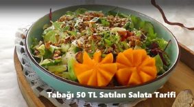 Tabağı 50 TL Satılan Salata Tarifi