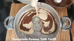 Tencerede Fırınsız Tatlı Tarifi