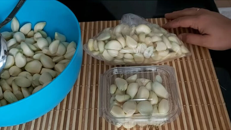 Ziyan Etmeden Sarımsaklar Yıllarca Saklama Yöntemi 2