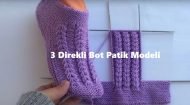 3 Direkli Bot Patik Modeli