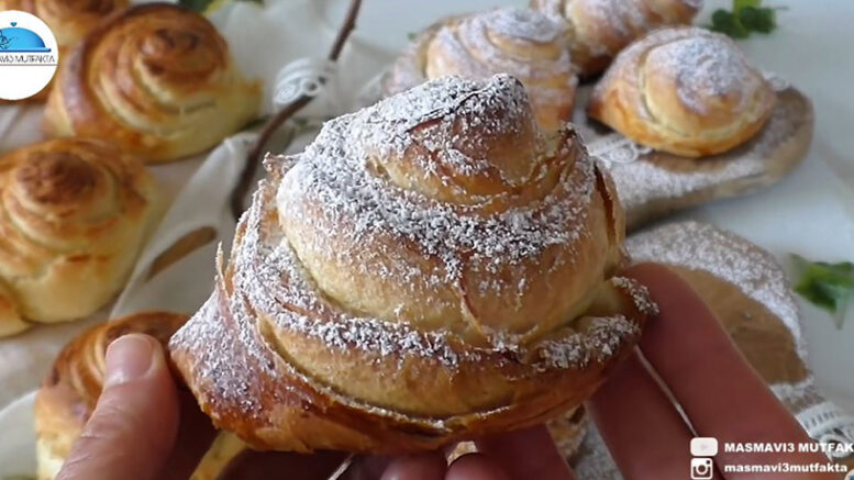 Böyle Kabaranı Zor Göreceğiniz Çörek Tarifi 2