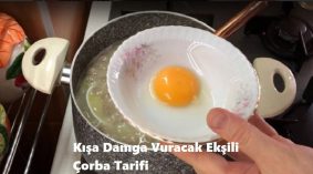 Kışa Damga Vuracak Ekşili Çorba Tarifi