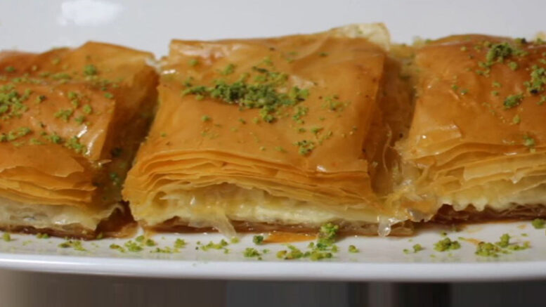 Şerbetli Antep Katmeri Tatlı Tarifi 1