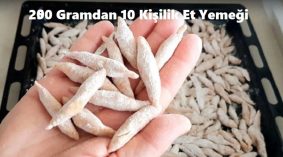 200 Gramdan 10 Kişilik Et Yemeği