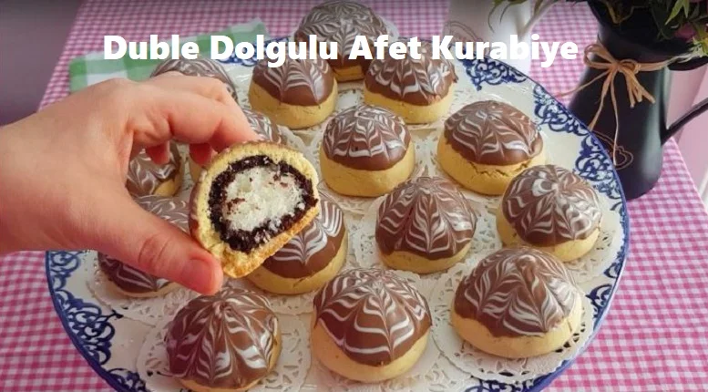 duble dolgulu afet kurabiye 1