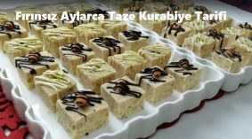 Fırınsız Aylarca Taze Kurabiye Tarifi