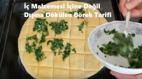 İç Malzemesi İçine Değil Dışına Dökülen Börek Tarifi