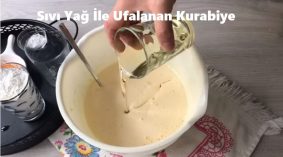Sıvı Yağ İle Ufalanan Kurabiye